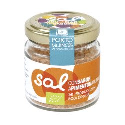 SAL CON SABOR A PIMENTÓN AHUMADO ECO TARRO 90g